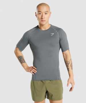 Pánské Základní Vrstva Gymshark Element Šedé | 04827-WHMO